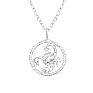 Sterling Silver Scorpio Necklace